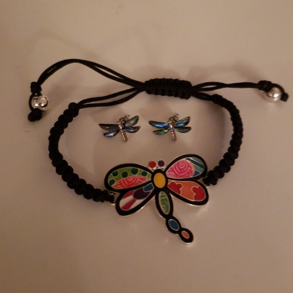Bracelet and earrings - Picture 1 of 3